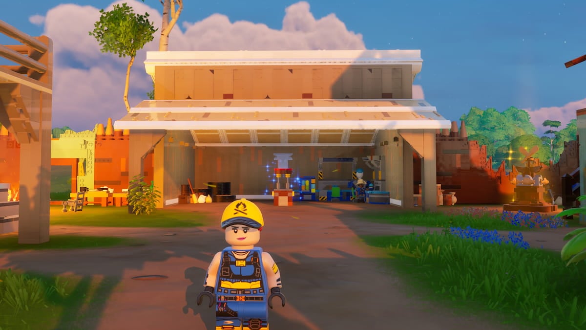 LEGO Fortnite Storm Chaser village