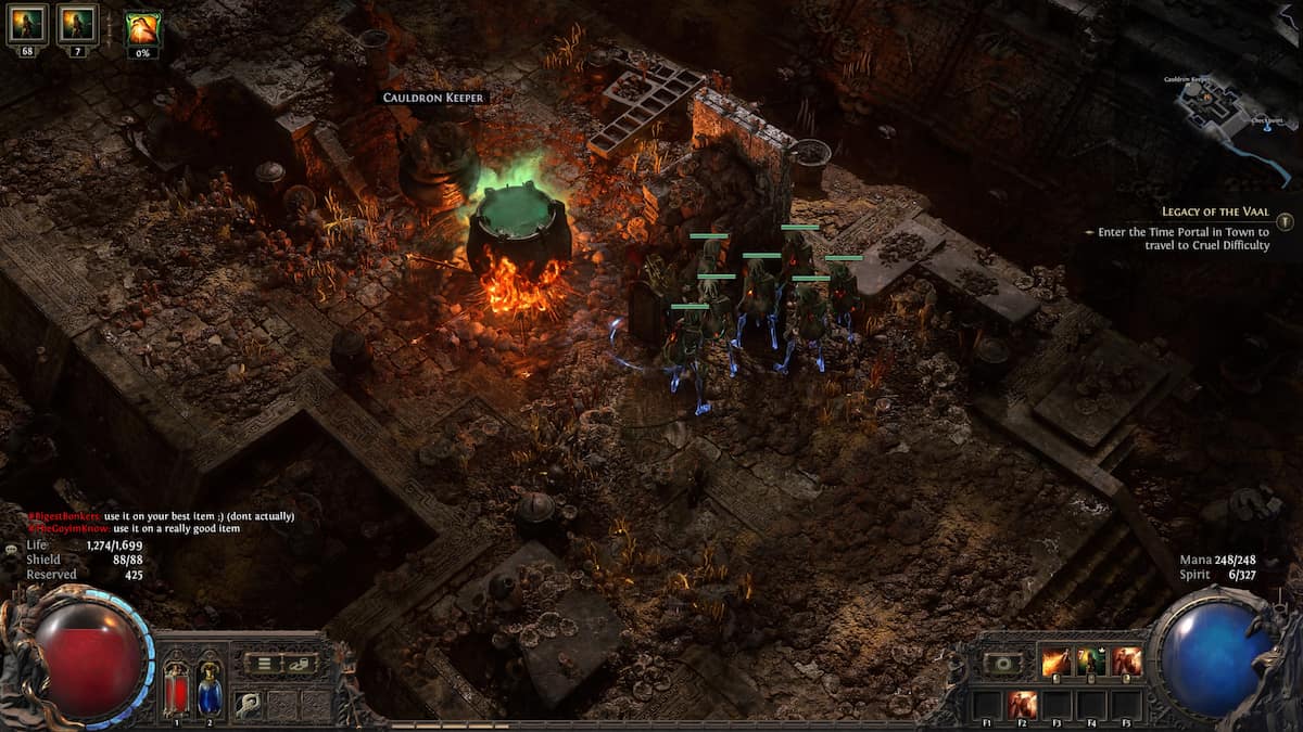 Mushroom Cauldron in Path of Exile 2